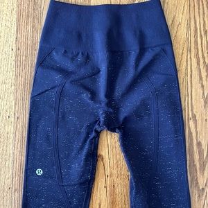 Lululemon deep purple seamless leggings 4